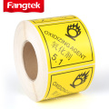 Custom Printed Paper Sticker Roll Adhesive Printing Shipping Labels